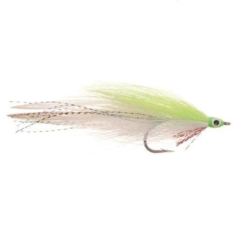 Lefty's Deceiver Chartreuse/White