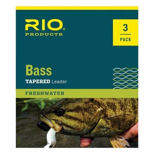 Rio Bass Leader - 3 Pack - 9ft - 16lb
