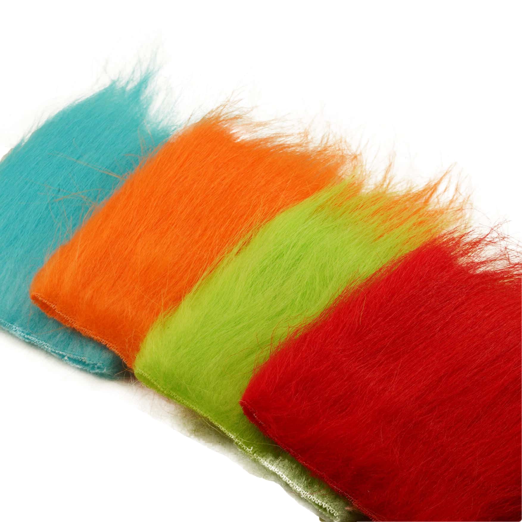 Fly Tying Material Red Extra Long Pile Craft Fur