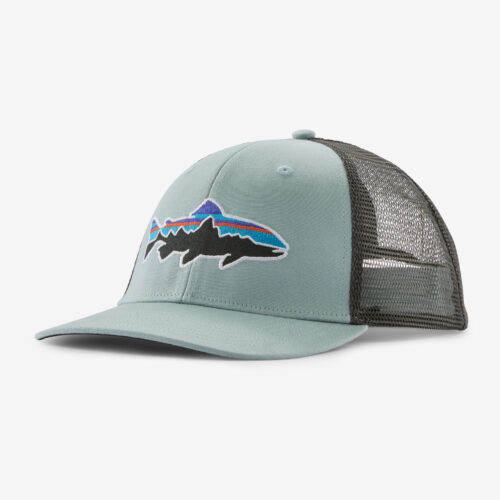 Patagonia Fitz Roy Trout Trucker Hat Thermal Blue