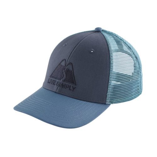 Patagonia Live Simply Winding LoPro Trucker Hat Dolomite Blue