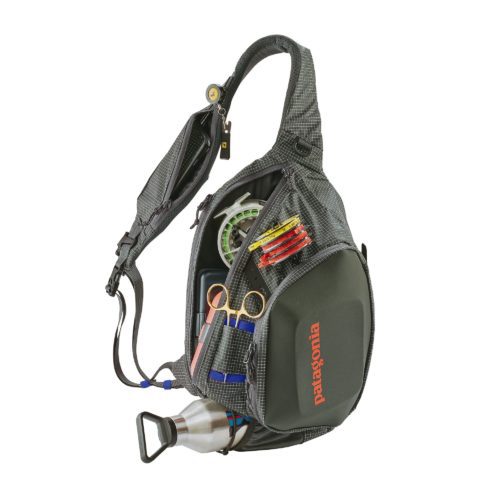 Patagonia Stealth Sling Pack Forge Grey Loaded