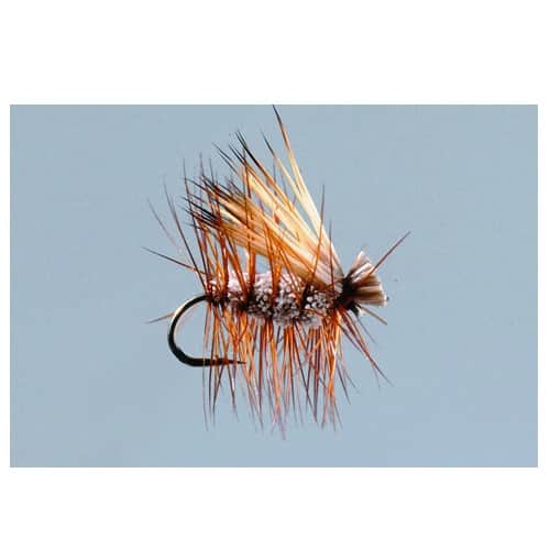 CDC CADDIS OLIVE .DRY TROUT&GRAYLING FLY FISHING FLIES SIEZ 14/12/10 