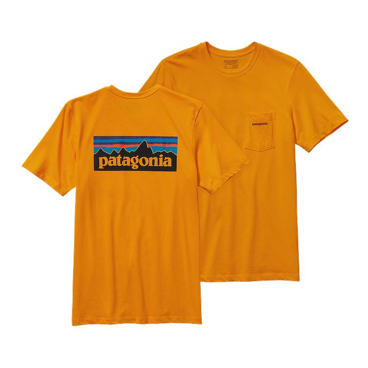 nød Strøm samling Patagonia Men's P-6 Logo Cotton Pocket T-Shirt | Ole Florida Fly Shop