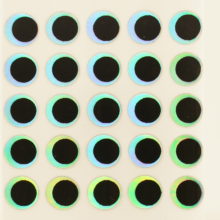 Sticky Eyes - 7/32" Offset Pupil