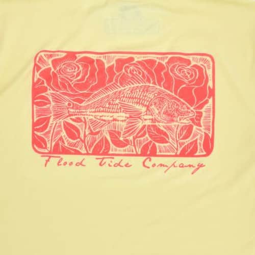 Flood Tide Co Roses Are Red Sunshirt back