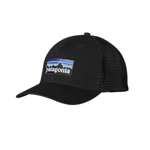 Patagonia P-6 LoPro Trucker Hat Black