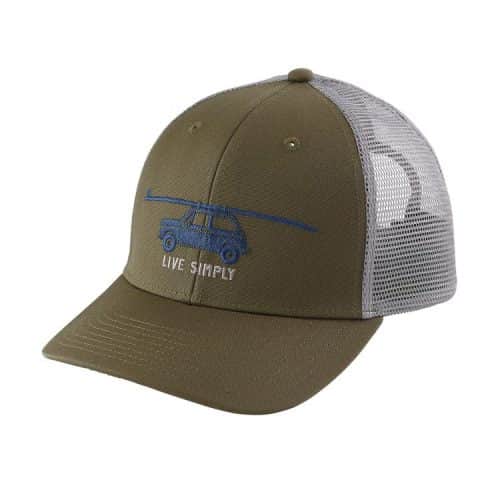 Patagonia Live Simply Glider Trucker Hat Fatigue Green