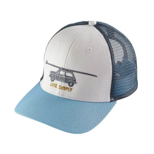Patagonia Live Simply Glider Trucker Hat White