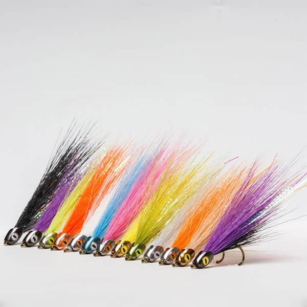 Hareline Dubbin 6 Bucktail postiches Combo-fly tying Streamer Wing 