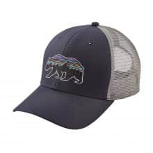 Patagonia Fitz Roy Bear Trucker Hat Navy Blue