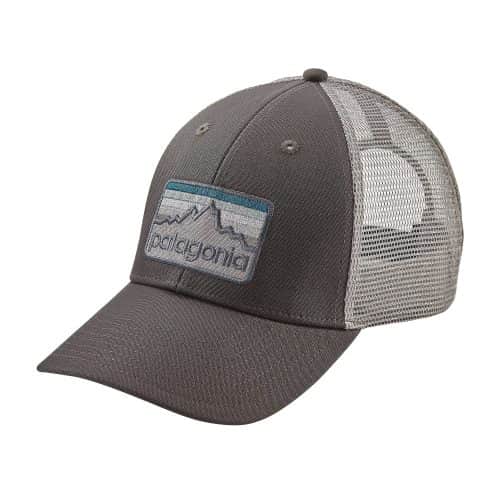 Patagonia Line Logo Badge LoPro Trucker Hat Forge Grey
