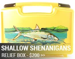 Martinez Hurricane Relief Fly Box Bonefish Shallow Shenanigans CTA