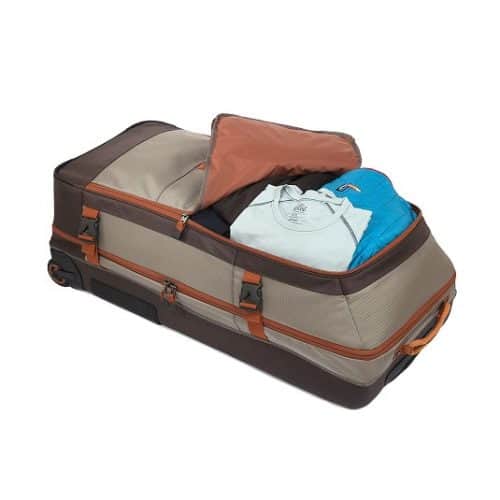 Fishpond Grand Teton Rolling Luggage Top Open