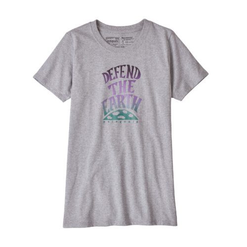 Patagonia Women's Defend The Earth Responsibili-Tee Drifter Grey