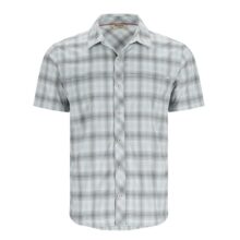 Simms Stone Cold SS Shirt Steel Blue/Storm Ombre Plaid