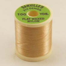 Danville 210 Denier Flat Waxed Nylon - Tan