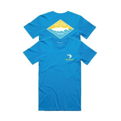 Simms Badge Tarpon T-Shirt Turquoise