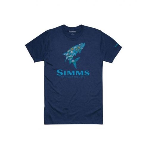 Simms Tarponscape T-Shirt Navy Heather