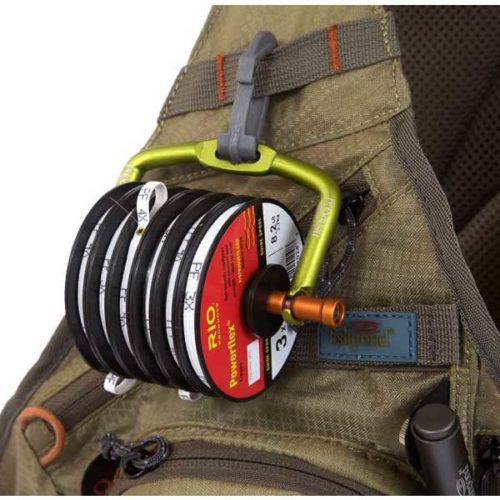Fishpond Headgate Tippet Holder Attached to pack