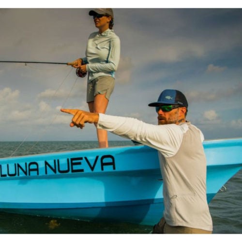 Simms Solarflex Cool Crew permit fishing