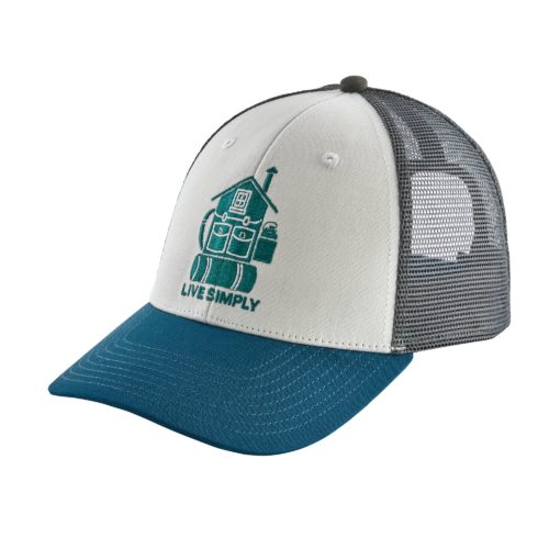 Patagonia Live Simply Home LoPro Trucker Hat White