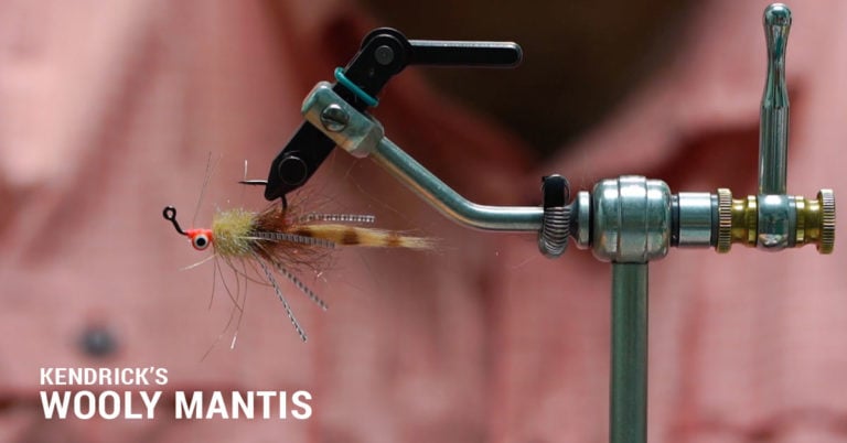 Tying Kendrick's Wooly Mantis Shrimp Fly