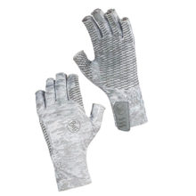Buff Aqua Gloves White