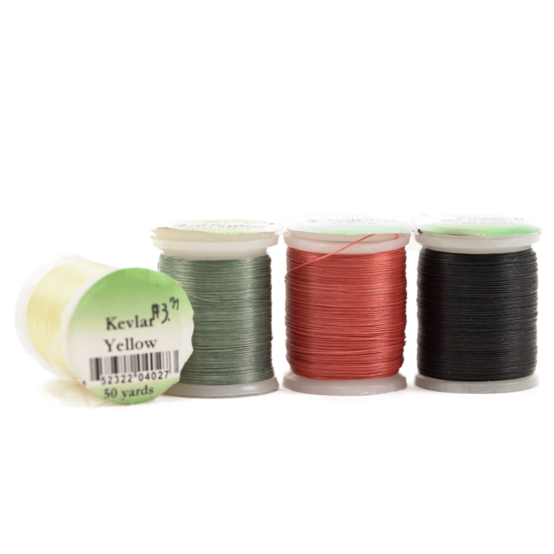 KEVLAR THREAD 50 Yd Spool  Fly Tying ....1 spool quantities & colors available 