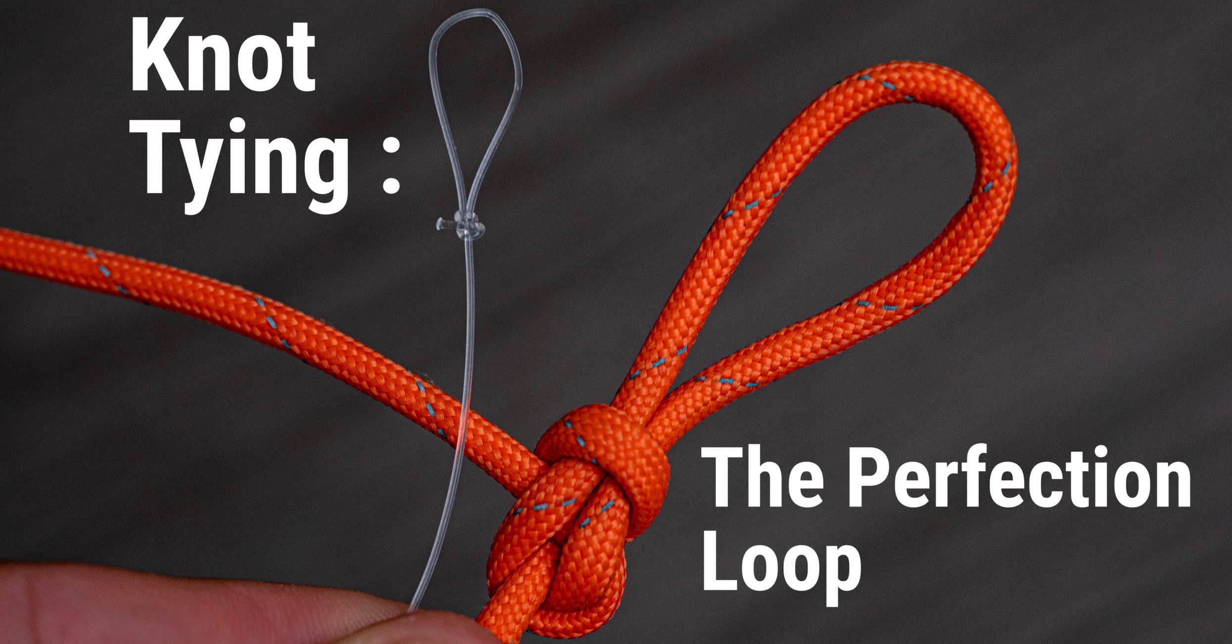 How To Add A Loop On Your Leader  How To Tie The Perfection Loop