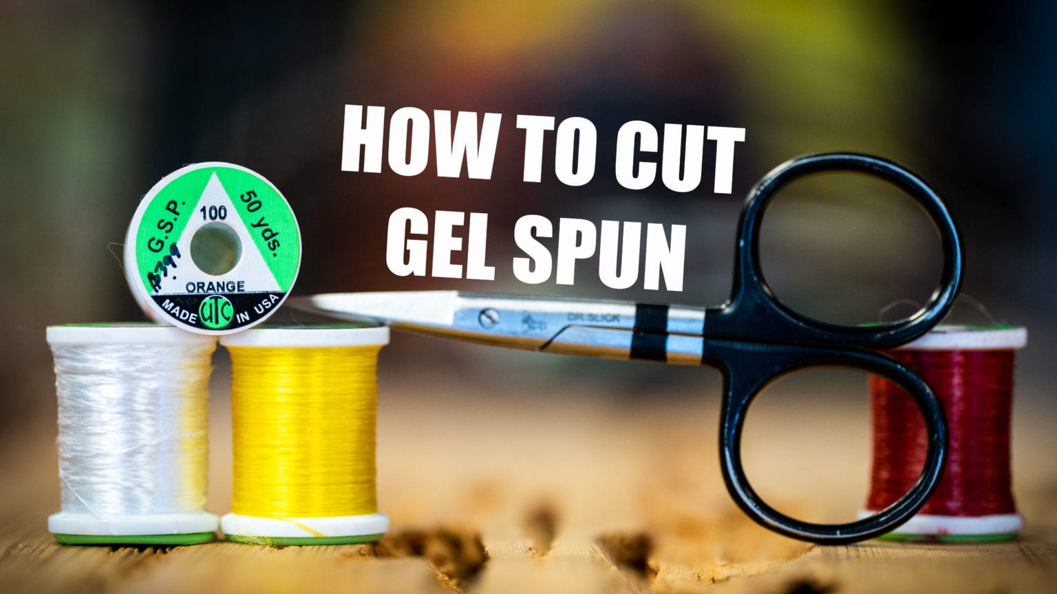 How To Cut Gel Spun Thread The Easy Way Ole Florida Fly Shop