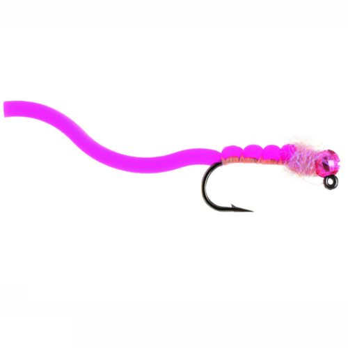 Squirmy Wormie Jigged Pink
