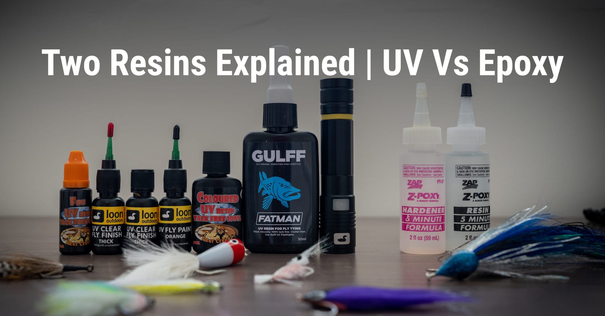 Two Resins Explained UV Vs Epoxy Ole Florida Fly Shop