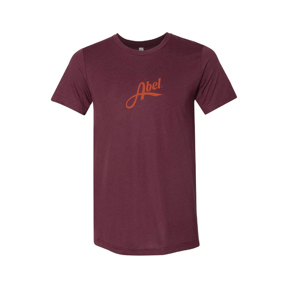 Abel Logo TShirt Maroon