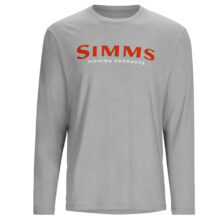 Simms M's Simms Logo LS Shirt