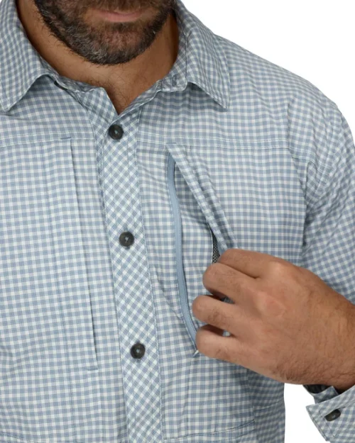 Simms Men's Stone Cold LS Shirt - Image 3