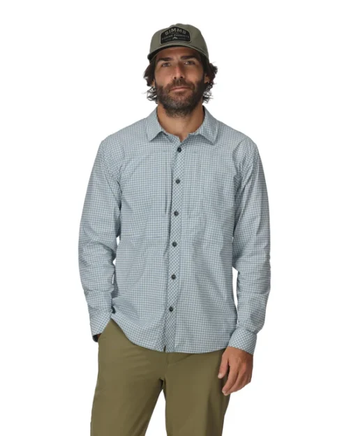 Simms Men's Stone Cold LS Shirt - Image 2