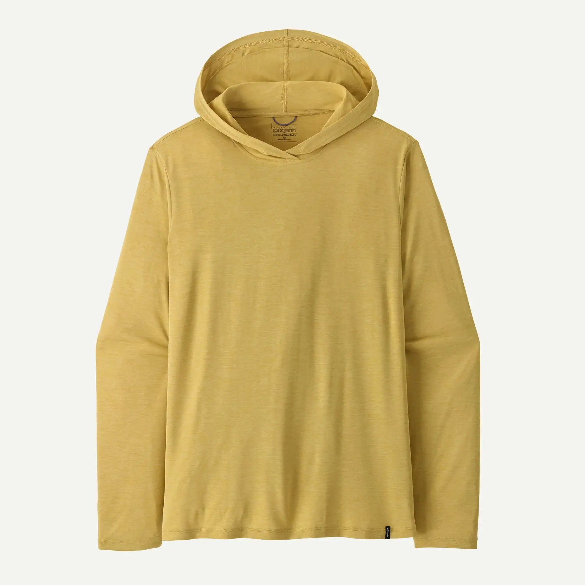 Patagonia Men's Capilene Cool Daily Hoody Limestone Yellow w Light Limestone Yellow X-Dye