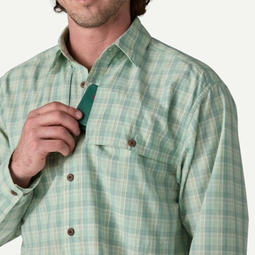 Patagonia Men's Long-Sleeved Island Hopper Shirt - Image 6