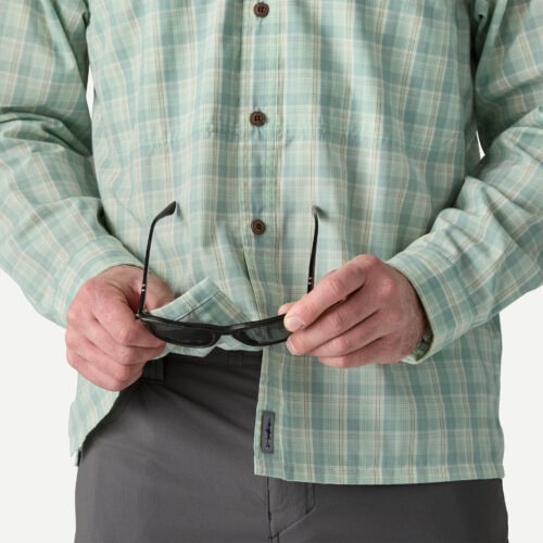 Patagonia Men's Long-Sleeved Island Hopper Shirt - Image 9