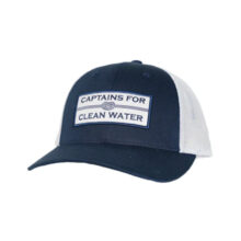 Captains For Clean Water Deep Blue Low Pro Trucker
