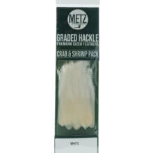 Metz Hackle Crab/Shrimp Pack - White