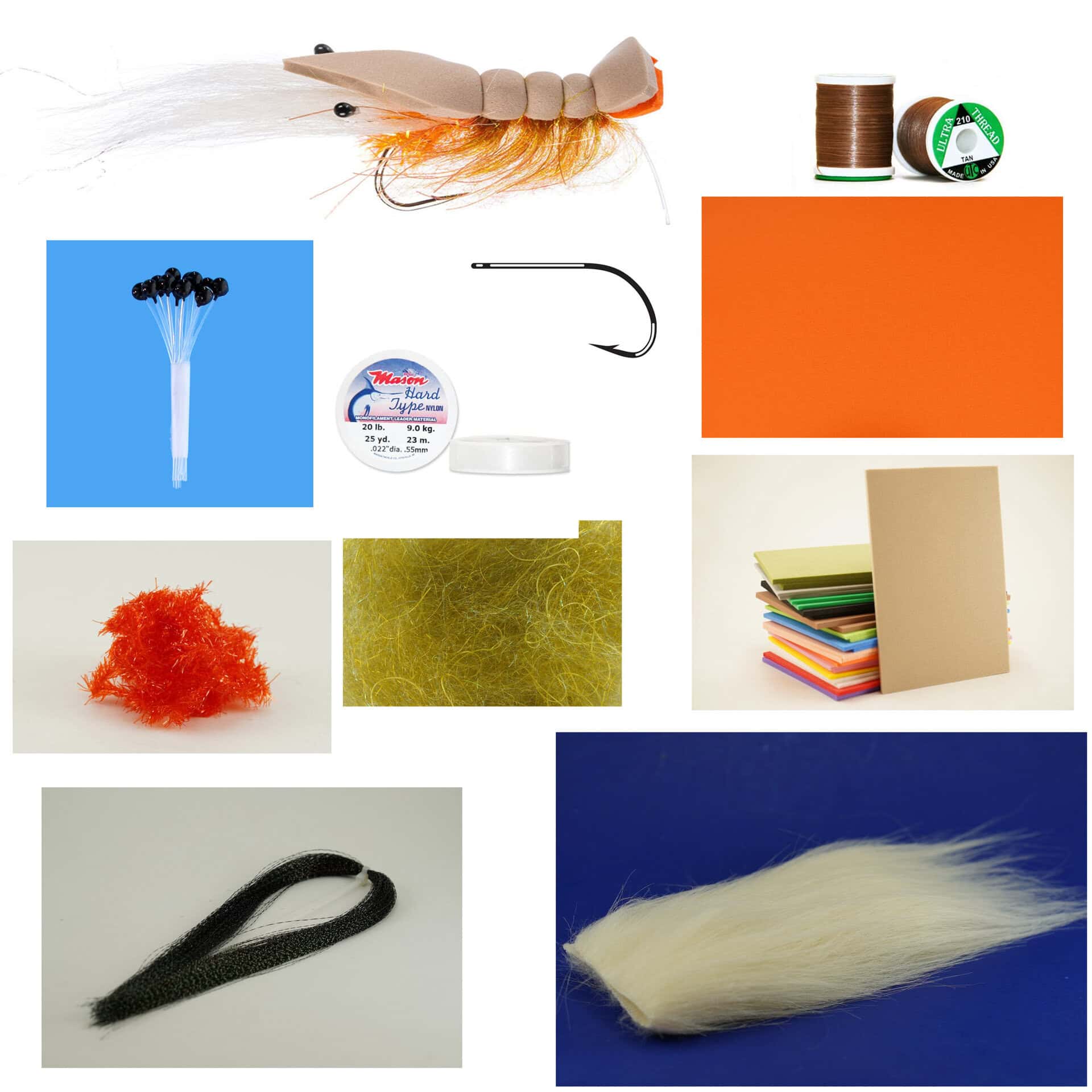 poppin prawn material kit